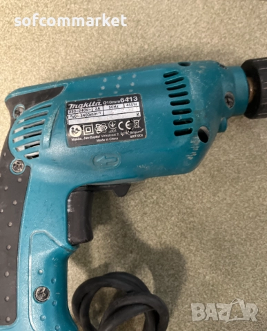 Бормашина Makita 6413, снимка 2 - Бормашини - 52456818