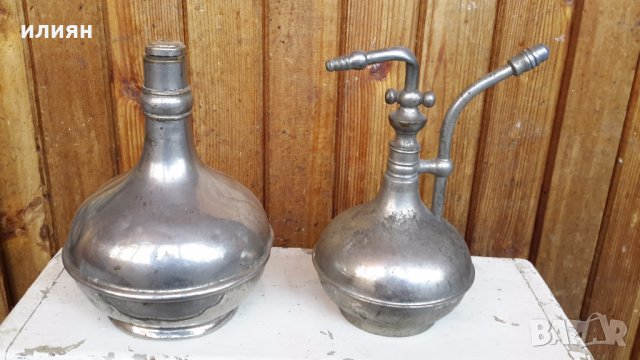Два броя месингови шишета 40лв за брой 