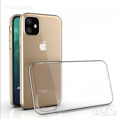 Apple iPhone 11 / 11 Pro / 11 Pro Max - Силиконов Прозрачен Кейс, снимка 1 - Калъфи, кейсове - 27918590