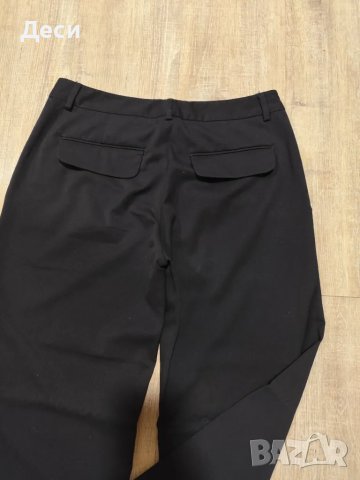 Черен панталон с широки крачоли, снимка 2 - Панталони - 49392528