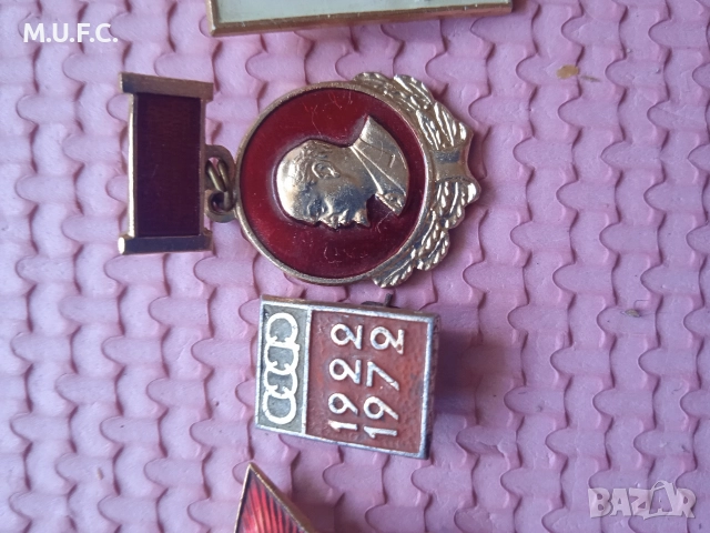 Значки СССР Москва Ленин.Оригинални, снимка 3 - Колекции - 52855937