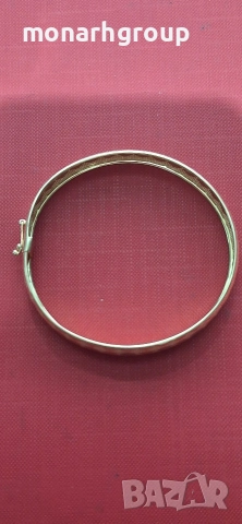 Златна гривна, снимка 7 - Гривни - 52656067