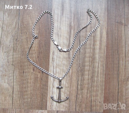 сребърен медальон - 32, снимка 5 - Колиета, медальони, синджири - 32310149