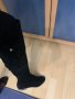 Естествен велур чизми над коляното, номер 38., снимка 3