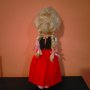 Колекционерска кукла народна носия ретро 32 см, снимка 4