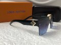 -22 % разпродажба Louis Vuitton 2023 висок клас дамски слънчеви очила маска Мъжки Унисекс, снимка 9