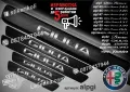 ПРАГОВЕ карбон Alfa Romeo Giulia фолио стикери alpgi, снимка 1