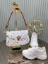 Louis Vuitton Комплект Дамски Маратонки + Чанта - Налични Различни Модели Код SK379, снимка 1