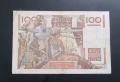 Франция . 100 франка . 1949 г., снимка 2