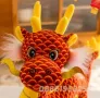 Плюшен дракон, плюшена играчка Дракон, Реалистична Плюшена играчка , снимка 4