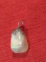 СТАР АРТ ДЕКО ПЕНДАНТ - ЛУНЕН КАМЪК РЪЧНА ИЗРАБОТКА МЕДАЛЬОН 14189, снимка 6