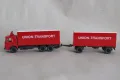 WIKING H0 1/87 MAN ТИР КАМИОН МОДЕЛ КОЛИЧКА КОЛИЧКА, снимка 1