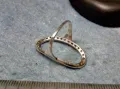 ФИН АРТИСТИЧЕН МАРКАЗИТЕН СРЕБЪРЕН ПРЪСТЕН СРЕБРО 925 ПРОБА ЮВЕЛИРНА АРТ ИЗРАБОТКА 48583, снимка 9