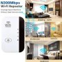 Wi-Fi усилвател на сигнала на закрито 300 Mbps, снимка 3
