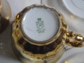 Позлатен Порцеланов Антикварен Колекционерски Сервиз За Кафе На Бавария-Йосип Броз Тито-Лукс, снимка 17
