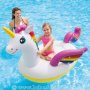 Надуваем остров Еднорог INTEX Unicorn Ride-on, снимка 7