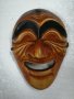 Дървена маска 15.5 х 11 см. , снимка 1 - Други - 32328574