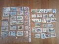 50 пощенски марки от различни държави , снимка 1