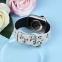 FLORAL Силиконова каишка за Apple Watch Series 11/10/9/8/7/6/5/4/3/2/1/SE/SE2/SE3, снимка 9