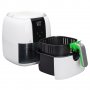 Фритюрник с горещ въздух Sencor SFR 5320WH, 1400 W, 3L, Бял/Зелен