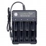 Зарядно USB Charger 18650-04U за 4 батерии 18650 Li-Ion батерии, снимка 1 - Друга електроника - 37762071