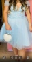 Рокля в цвят baby blue/небесносиньо, снимка 1