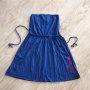 Синя рокля р.М/Л, снимка 1 - Рокли - 32559109