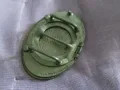 Метална маркова тока американска винтидж BevBuckle The  Beer buckle отлична 112х87х22мм, снимка 10