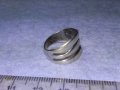 СТИЛЕН АЖУРЕН ВИНТИДЖ АРТ СРЕБЪРЕН ПРЪСТЕН СРЕБРО 925 ПРОБА 40230, снимка 14