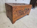 Оргинална Китайска ракла с дърворезба, снимка 5