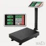 Електронна сгъваема метална везна до 150 кг, снимка 1