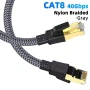 5 метра CAT 8 Ethernet кабел RJ45 – CAT8, снимка 1