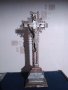 Стара статуя кръст,,РАЗПЯТИЕ", снимка 1 - Антикварни и старинни предмети - 39388287