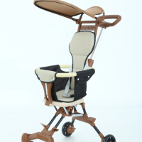 Многофункционална Сгъваема детска количка , снимка 3 - Детски колички - 44935241