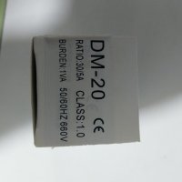 Токов трансформатор DM-20 100/5A, снимка 2 - Други машини и части - 35275346