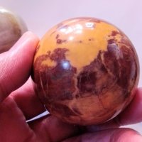 Натурален камък-яйце,сфера, снимка 2 - Други - 33381527