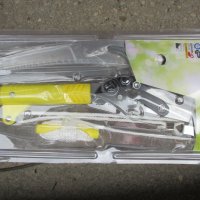 НОВА  НЕизползвана овощарска ножица и трион с телескопичен удължител - 2.8 м, снимка 3 - Градински инструменти - 32403421