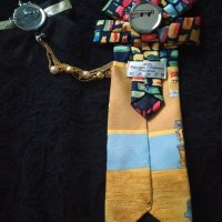 Уникална вратовръзка,брошка, снимка 5 - Колиета, медальони, синджири - 26979698