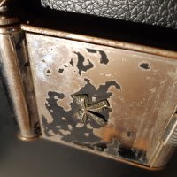 Старинна метална кутия-огледало , снимка 11 - Антикварни и старинни предмети - 28218582