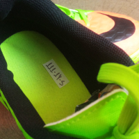Nike JR HYPERVENOM X Football Размер EUR 35 / UK 2,5 детски за футбол 111-14-S, снимка 15 - Детски маратонки - 44924574