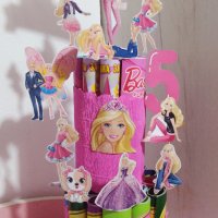Торта от книжки Barbie, снимка 1 - Детски книжки - 43738887