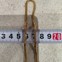 Златен синджир - Змийска плетка "Тондо", снимка 4 - Колиета, медальони, синджири - 43882702