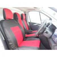 2+1  тапицерия за предни седалки за Opel Vivaro, Renault Trafic 2014+, снимка 3 - Аксесоари и консумативи - 39764094