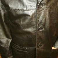 Мъжко кожено яке тип сако, снимка 2 - Якета - 27094317