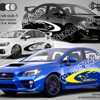 Subaru стикери надписи Субару лепенки фолио , снимка 2 - Аксесоари и консумативи - 30018009