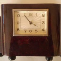 HANSA Настолен Часовник Будилник Касичка Работи, снимка 1 - Антикварни и старинни предмети - 37490348