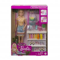 Кукла Barbie - Комплект смути бар
