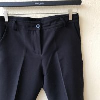Тънък черен панталон - М, снимка 4 - Панталони - 39050053