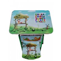 Най-новите модели сгъваеми детски комплекти масичка + стола с картинки, снимка 2 - Други - 26802048