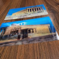Гръцки 3D картички 2бр., снимка 2 - Колекции - 43121709